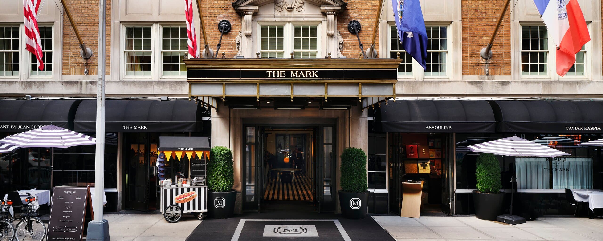 The Mark facade used to illustrate the missed discovery moment.